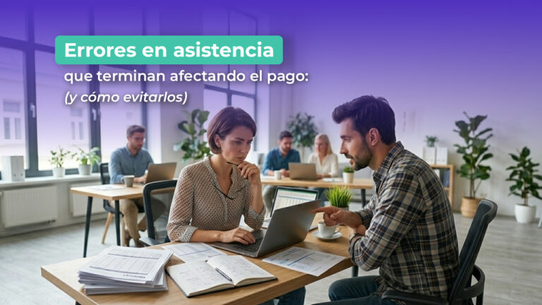 Errores en asistencia que terminan afectando el pago: ¿Cómo evitarlos?